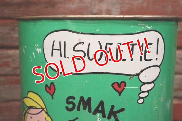 画像7: ct-221101-66 PEANUTS / CHEINCO 1970's Trash Box "Linus, Snoopy & Peppermint Patty"