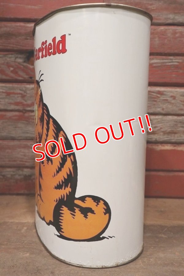 画像6: ct-221101-07 Garfield / CHEINCO 1970's-1980's Tin Trash Box