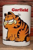 画像1: ct-221101-07 Garfield / CHEINCO 1970's-1980's Tin Trash Box