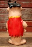 画像6: ct-221001-25 Fred Flintstone / Knickerbocker 1960's Rubber Doll