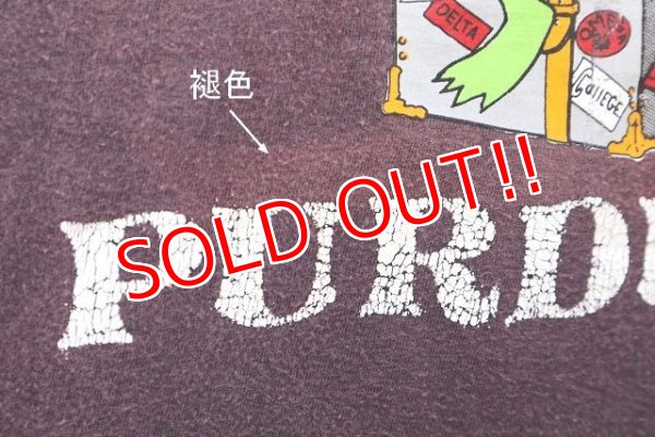 画像11: ct-221101-19 Kermit × PURDUE / 1970's T-Shirt