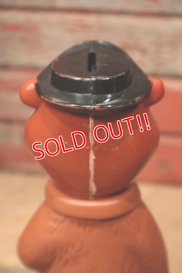 画像6: ct-221101-33 Yogi Bear / Knickerbokcer 1960's Plastic Coin Bank