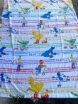 画像1: ct-221101-01 SESAME STREET / 1980's Flat Sheet (Twin)