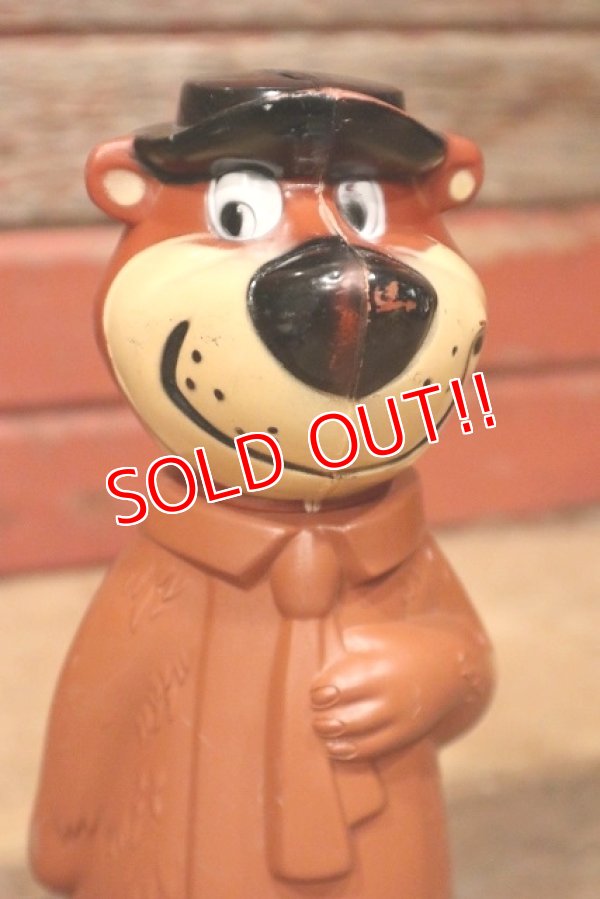 画像2: ct-221101-33 Yogi Bear / Knickerbokcer 1960's Plastic Coin Bank