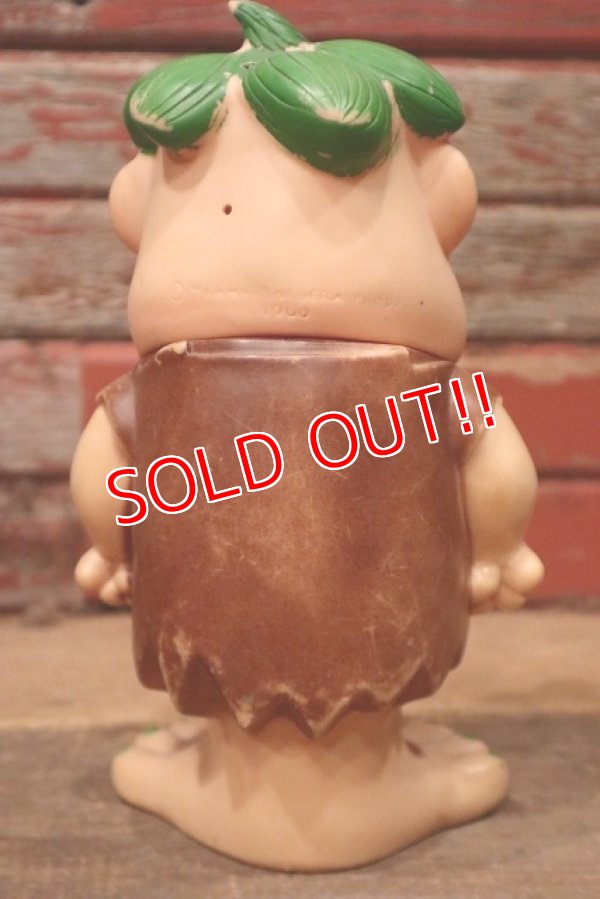 画像6: ct-221001-26 Barney Rubble / Knickerbocker 1960's Rubber Doll