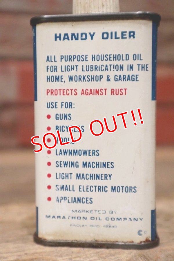 画像4: dp-221001-59 MARATHON / HANDY OILER Vintage Can