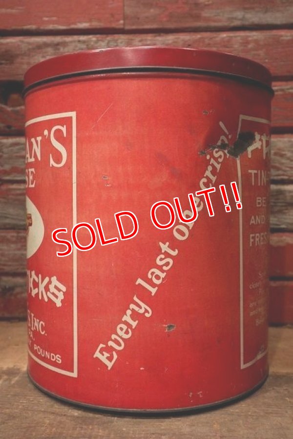 画像5: dp-221101-32 HOLTZMAN'S CHEESE PRETZ-STICKS / 1940's Tin Can