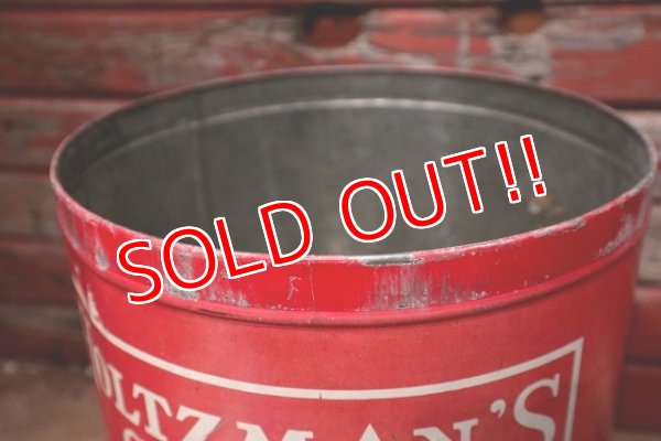 画像8: dp-221101-32 HOLTZMAN'S CHEESE PRETZ-STICKS / 1940's Tin Can