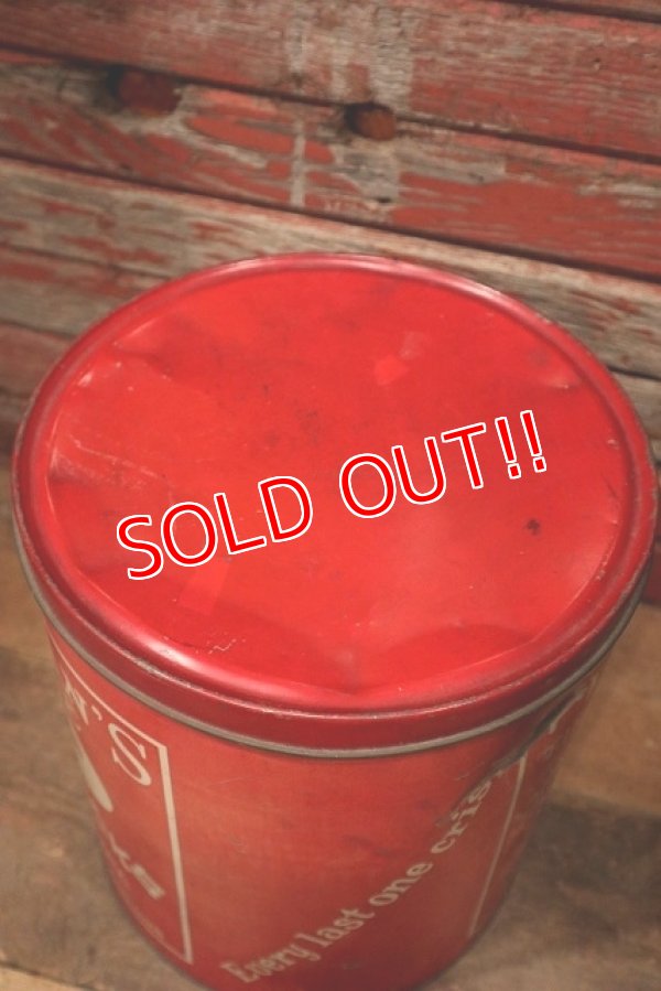 画像7: dp-221101-32 HOLTZMAN'S CHEESE PRETZ-STICKS / 1940's Tin Can