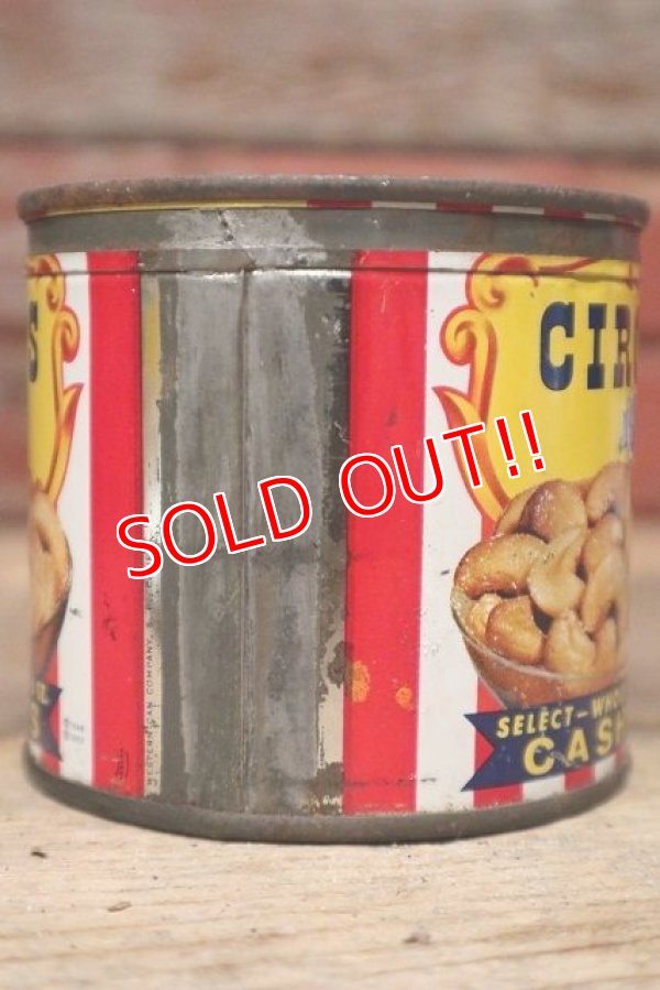画像5: dp-221101-05 CIRCUS CASHEWS / 1950's Tin Can