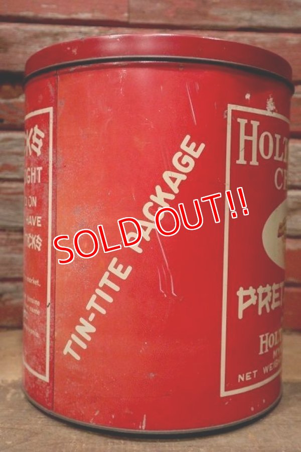 画像4: dp-221101-32 HOLTZMAN'S CHEESE PRETZ-STICKS / 1940's Tin Can