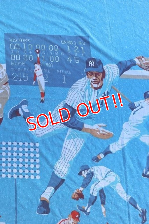 画像8: dp-221101-01 MLB / 1980's Full Size Sheet