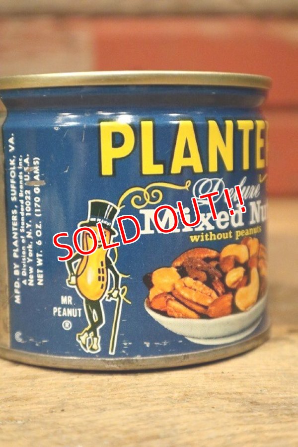 画像3: dp-221101-10 PLANTERS / MR.PEANUT 1960's-1970's Deluxe Mixed Nuts Can