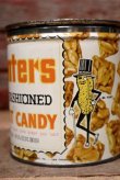 画像3: dp-221101-08 PLANTERS / MR.PEANUT 1940's OLD FASHIONED PEANUT CANDY Can