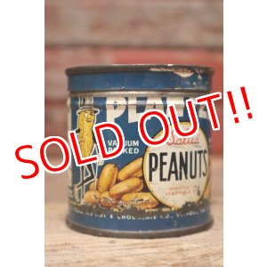 画像: dp-221101-06 PLANTERS / MR.PEANUT 1940's Salted PEANUTS Can