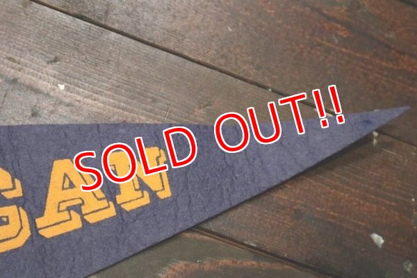 画像4: dp-221101-35 University of Michigan / Vintage Pennant