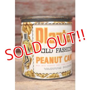 画像: dp-221101-08 PLANTERS / MR.PEANUT 1940's OLD FASHIONED PEANUT CANDY Can
