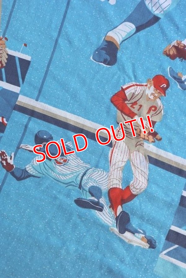 画像12: dp-221101-01 MLB / 1980's Full Size Sheet