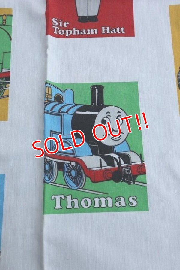 画像2: ct-220601-07 Thomas & Friends / 1992 Flat Sheet (Twin size)