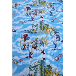 画像: ct-220601-07 HE-MAN and the Masters of the Universe / 1983 Flat Sheet (Twin size)