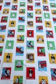 画像1: ct-220601-07 Thomas & Friends / 1992 Flat Sheet (Twin size)