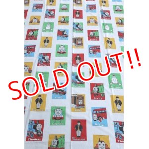 画像: ct-220601-07 Thomas & Friends / 1992 Flat Sheet (Twin size)