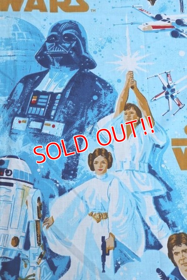 画像2: ct-220601-07 STAR WARS / 1977 Flat Sheet (Full size)