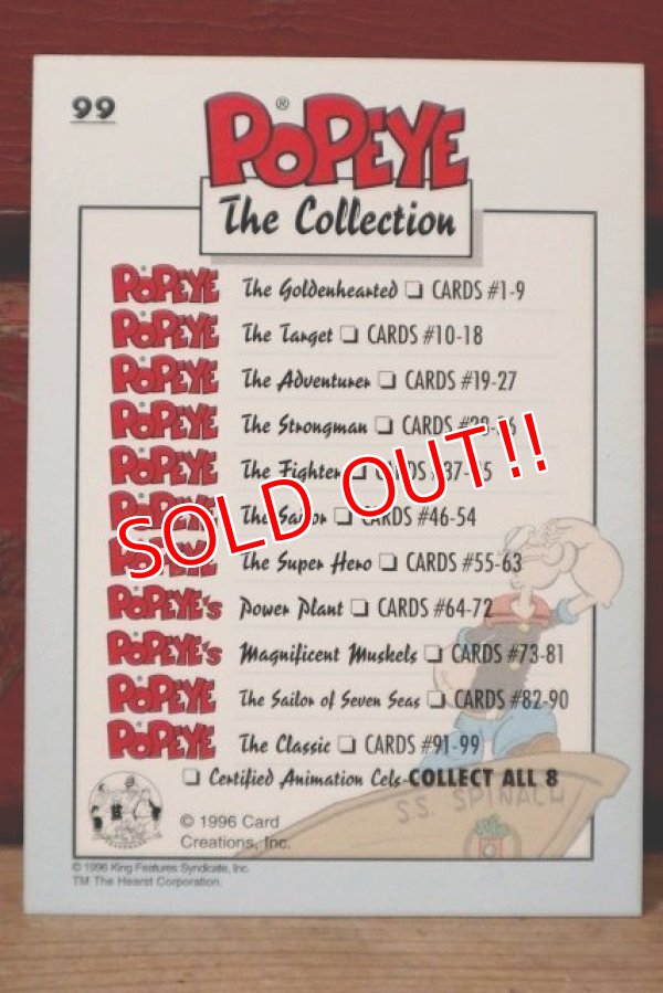 画像9: ct-220901-13 Popeye / 1996 Trading Cards Complete set of 99