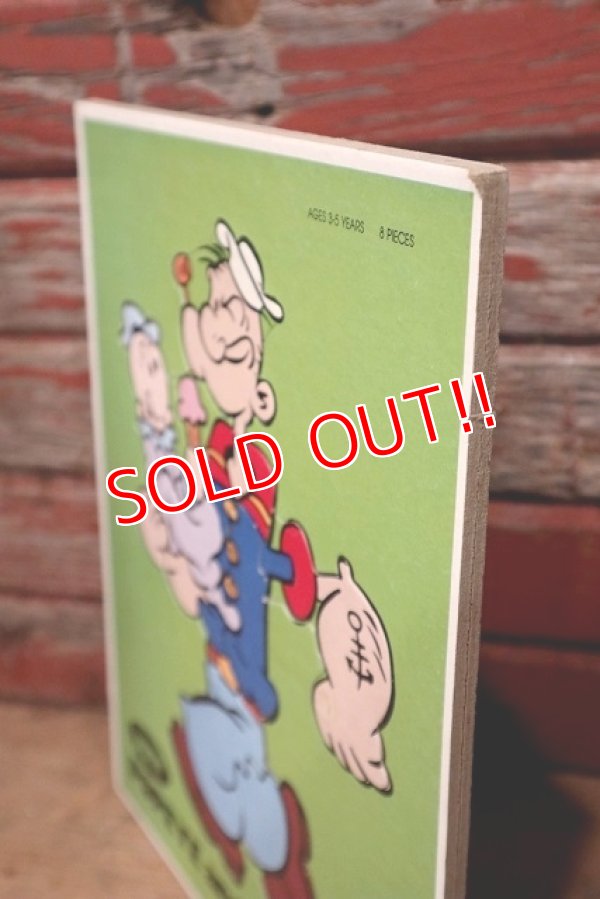 画像6: ct-220901-13 Popeye & Swee'pea / jaymar 1970's Frame Tray Puzzle