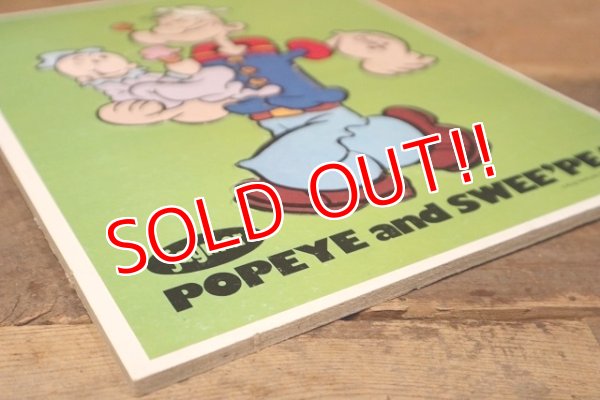 画像4: ct-220901-13 Popeye & Swee'pea / jaymar 1970's Frame Tray Puzzle