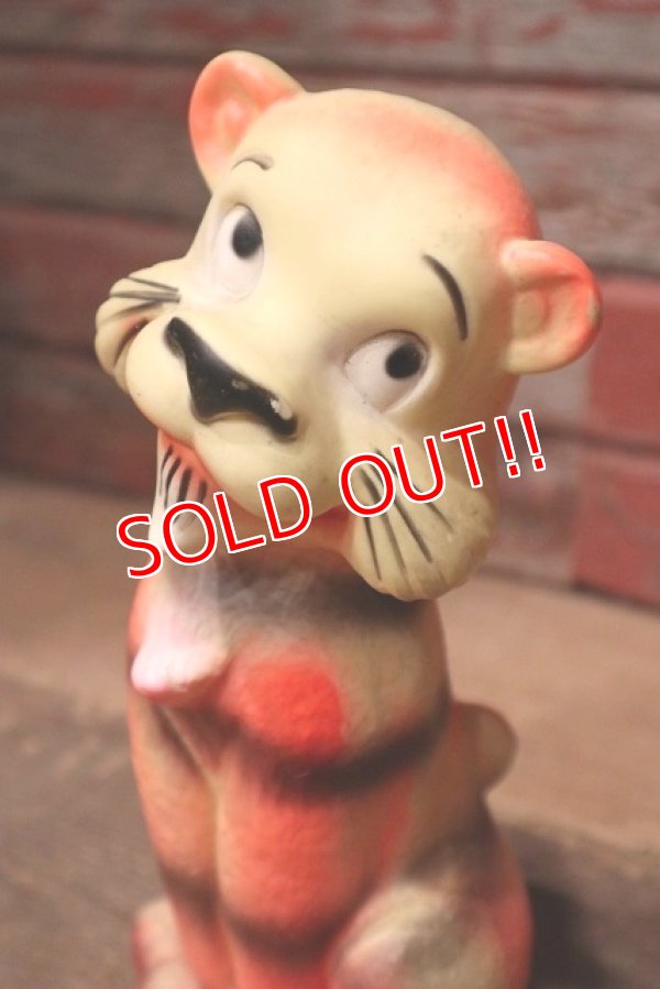 画像2: ct-221101-91 Unknown / 1960's Nursery Lamp Tiger Doll