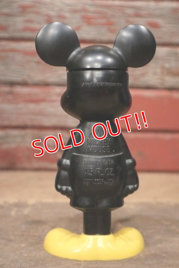 画像6: ct-210401-66 Mickey Mouse / AVON 1960's Bubble Bath Bottle