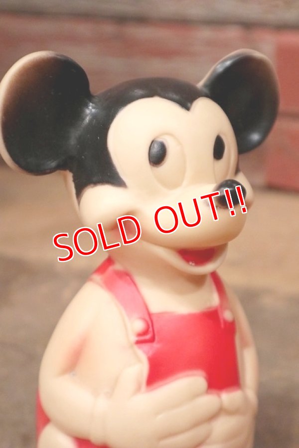 画像2: ct-221101-28 Mickey Mouse / 1960's Soap Bottle Squeaky Doll