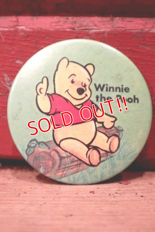 画像1: ct-221101-16 Winnie the Pooh / 1970's Pinback