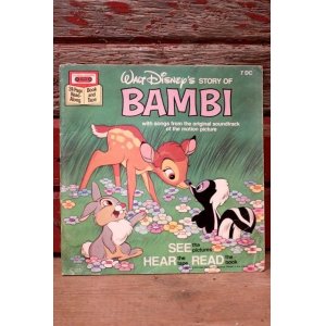 画像: ct-221101-70 Bambi / 1970's 24 Page Read Along Book and Tape