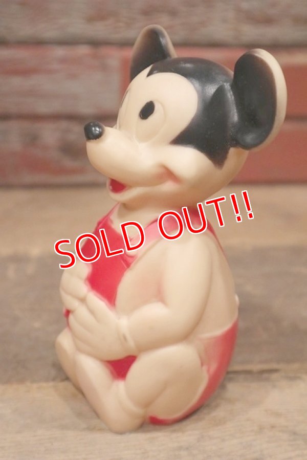 画像4: ct-221101-28 Mickey Mouse / 1960's Soap Bottle Squeaky Doll