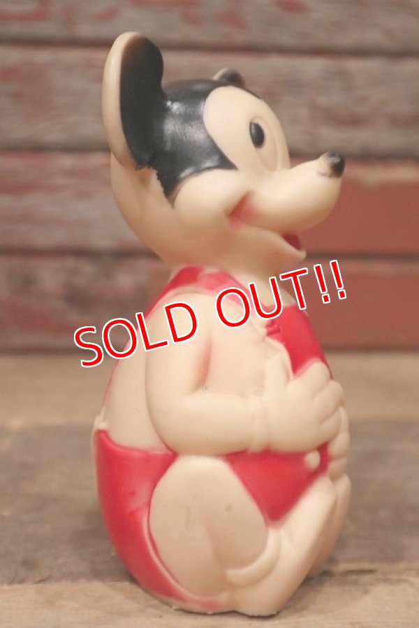 画像3: ct-221101-28 Mickey Mouse / 1960's Soap Bottle Squeaky Doll