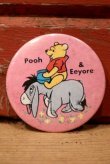 画像1: ct-221101-17 Winnie the Pooh & Eeyore / 1970's Pinback