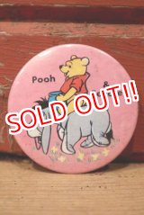 画像: ct-221101-17 Winnie the Pooh & Eeyore / 1970's Pinback