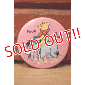 画像: ct-221101-17 Winnie the Pooh & Eeyore / 1970's Pinback