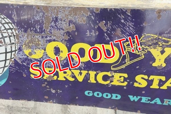 画像3: dp-221101-60 GOODYEAR SERVICE STATION / 1930's Porcelain Sign