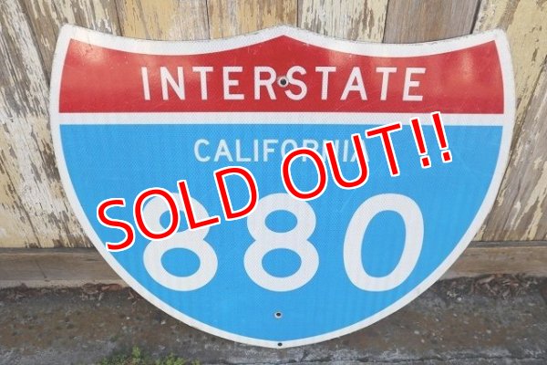 画像1: dp-221101-44 Road Sign "INTERSTATE 880 CALIFORNIA"