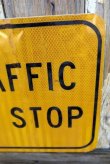 画像4: dp-221101-46 Road Sign "CROSS TRAFFIC DOES NOT STOP"