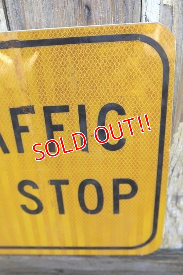 画像4: dp-221101-46 Road Sign "CROSS TRAFFIC DOES NOT STOP"