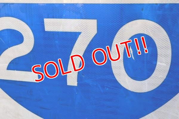 画像5: dp-221101-43 Road Sign "INTERSTATE 270 ONLY"