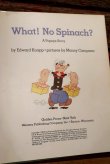 画像2: ct-220901-13 Popeye / 1981 "What! No Spinach?" Picture Book
