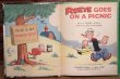 画像2: ct-220901-13 Popeye / Wonder Book 1980 "Popeye Goes On a Picnic" Picture Book