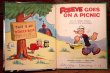 画像2: ct-220901-13 Popeye / Wonder Book 1970 "Popeye Goes On a Picnic" Picture Book