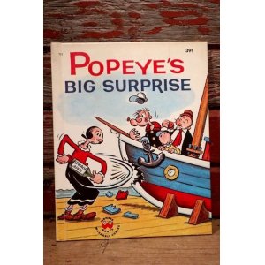 画像: ct-220901-13 Popeye / Wonder Book 1970's "Popeye's Big Surprise" Picture Book