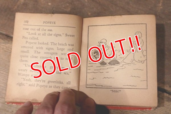 画像4: ct-220901-13 Popeye / 1949 "Popeye and Queen Olive Oyl" Book